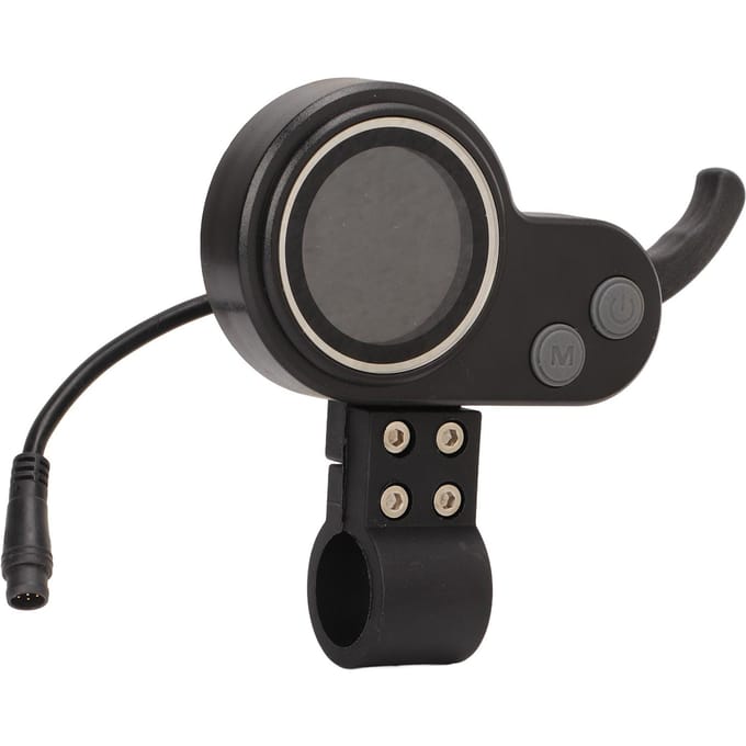 Elektrische Fiets LCD Display 2 in 1 Elektrische Scooter L081 LCD Display Meter Vingergashendel met gray