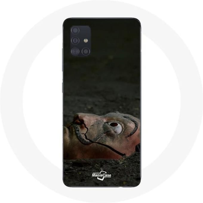 Samsung Galaxy A51 hoesje met papel Dali-masker