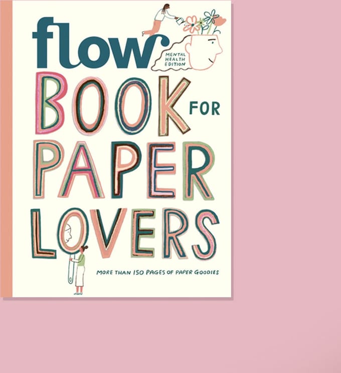 Flow Book for Paper Lovers tijdschrift - mental health edition