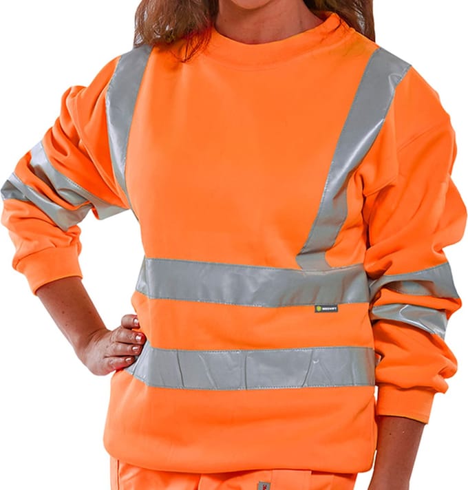 Beeswift Sweatshirt - Oranje - Maat M