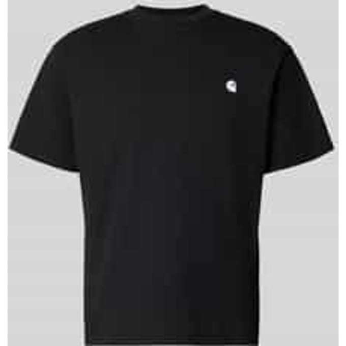 T-shirt met labelstitching model 'Madison'