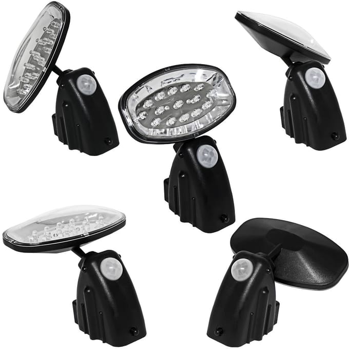 LED Verlichting – Bewegingssensor Zonnepaneel – Oplaadbare Batterij