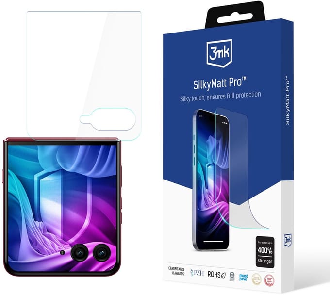 3Mk Silky Matt Pro Gehard Glas Voor Motorola Razr 60 Ultra Schermbescherming