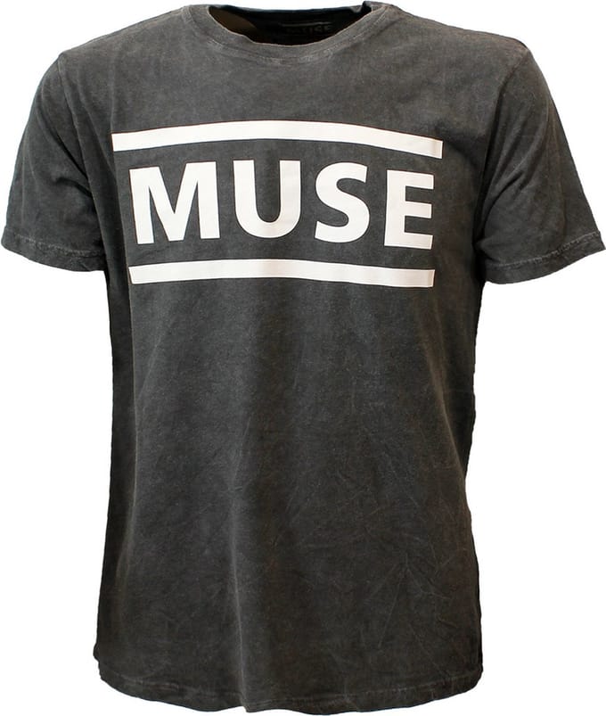 Muse Wash Collection Logo T-Shirt - Officiële Merchandise - S