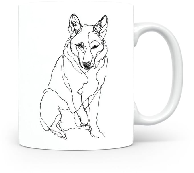 Beker Saarlooswolfhond