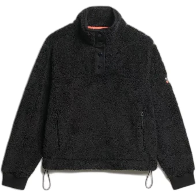Superdry - Superzachte trui met halve rits - Dames - Truien