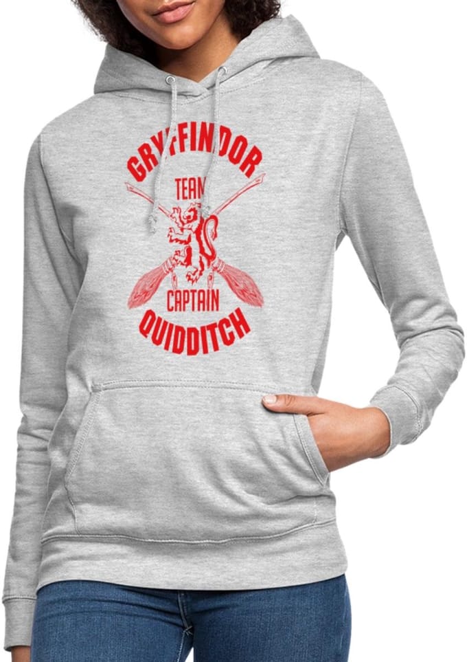 Harry Potter Gryffindor Quidditch Hoodie Dames