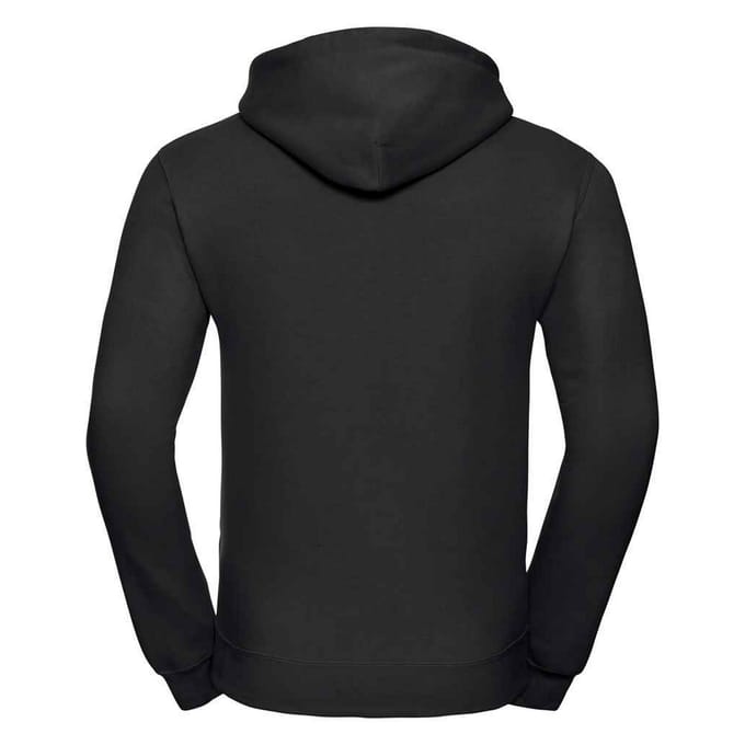 Russell Effen Heren Hoodie (Zwart)