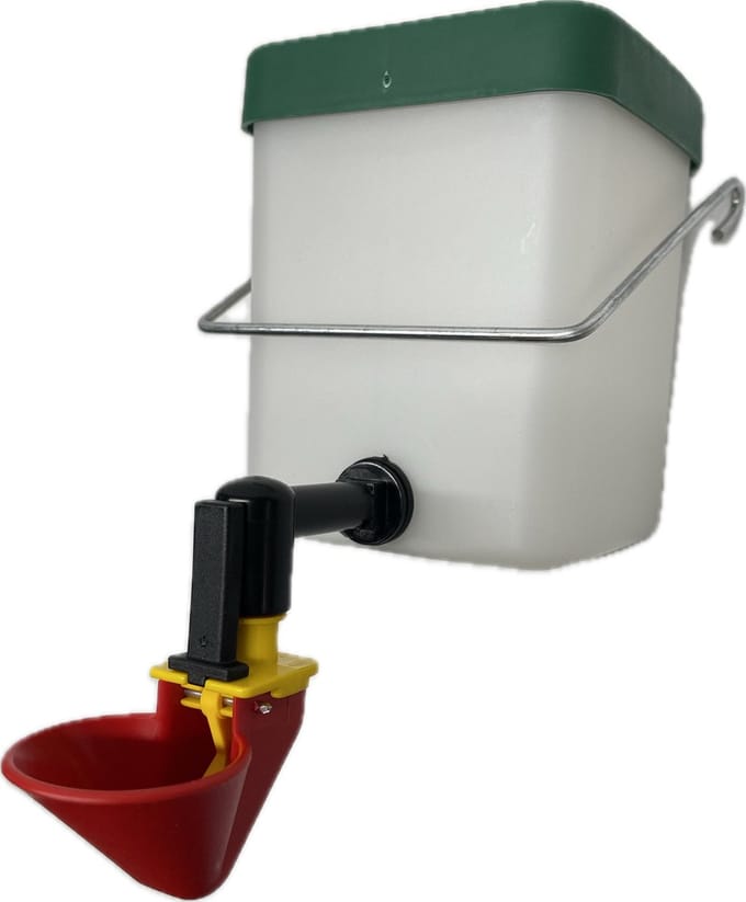 Kuiken drinkfles 0.5L naturel + drinkcup klein