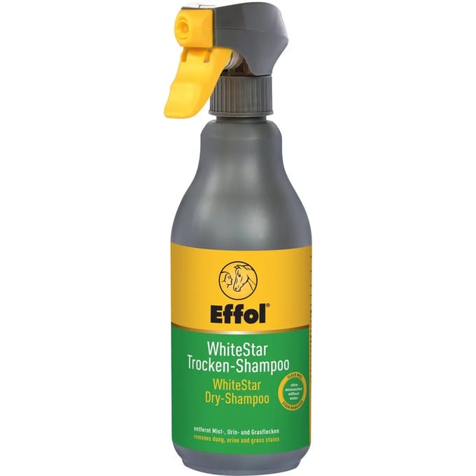 Effol - WhiteStar Droogshampoo - Verwijderd Vuil & Mest - 500 ml