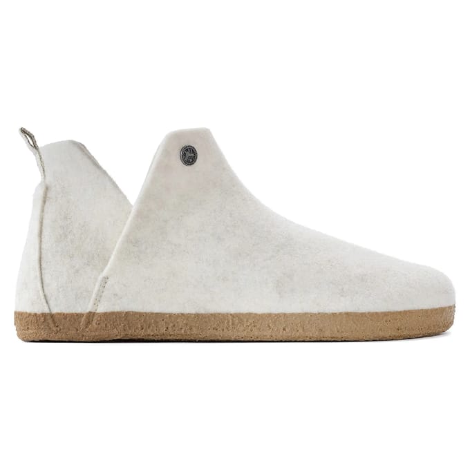 Pantoffels van wol en lamsbont Birkenstock Andermatt