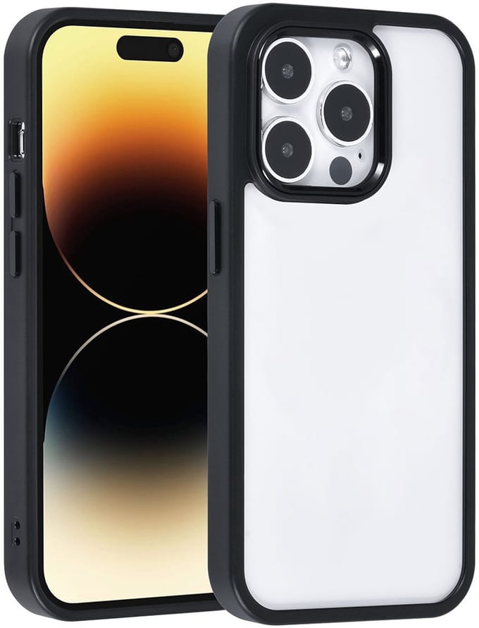 UNIQ Accessory iPhone 14 Pro Backcover hoesje - Zwart