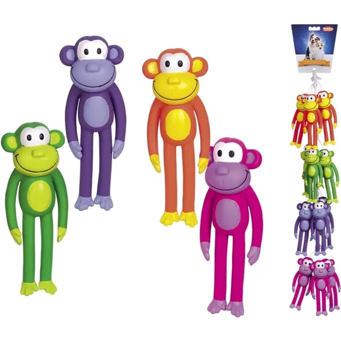 Hondenspeelgoed Nobby Pet Affen (x12)
