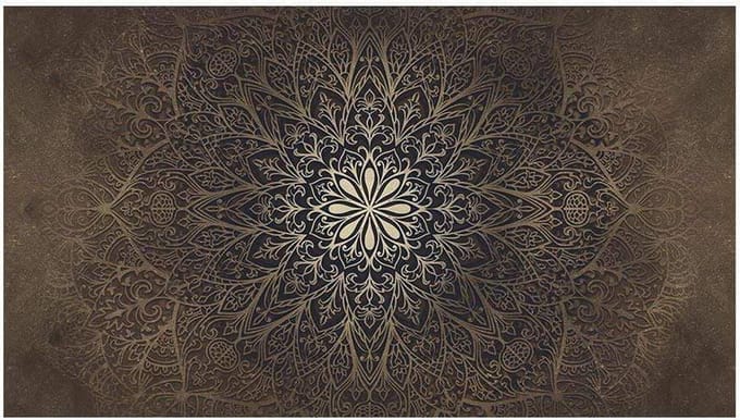 Fotobehang - Mandala II 500x280cm - Vliesbehang