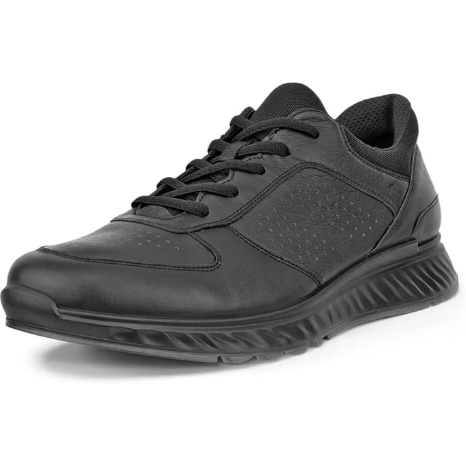 Ecco Exostride M Sneakers zwart Nubuck