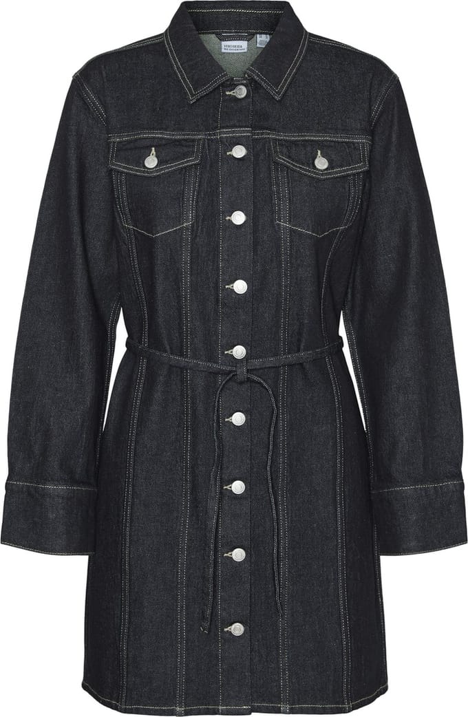Vero Moda Denim jurk VMODA Korte jurk