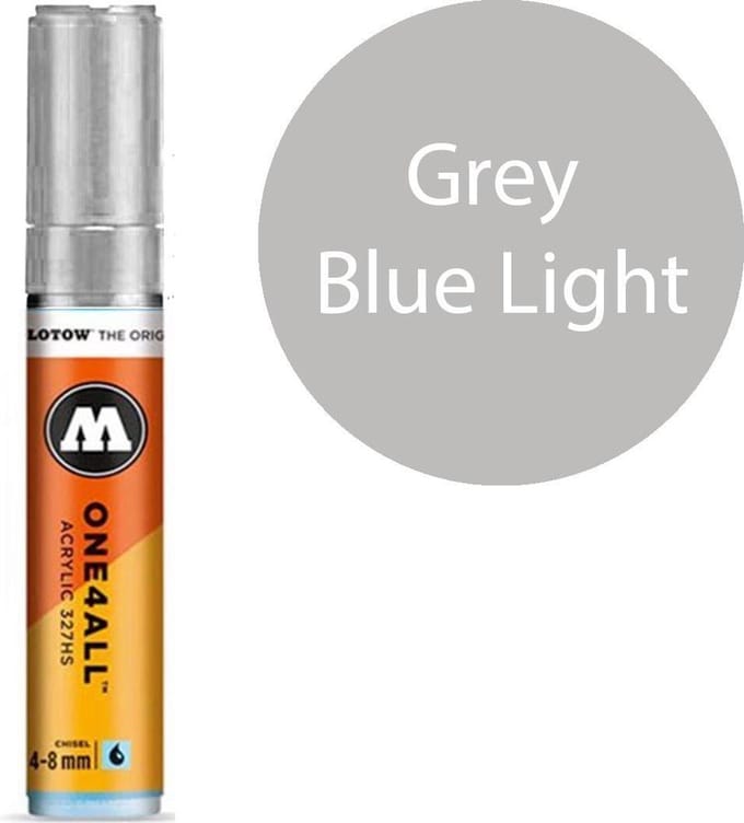 Molotow - One4All 4-8mm Marker Grey Blue Light