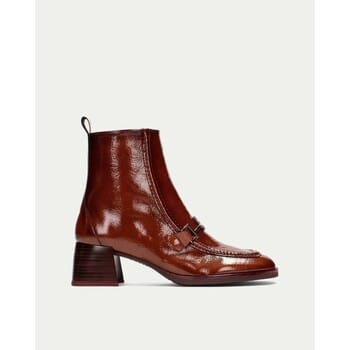 Dames Enkellaars Hispanitas Hispanitas Milan Cuero Hi243727 Cognac - Maat 37