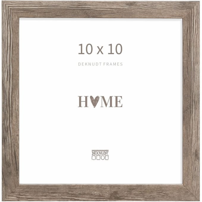 Deknudt Frames fotolijst S45RH7 - grijs-beige - hout - 10x10 cm