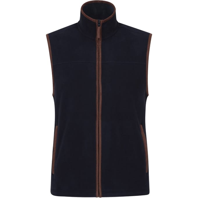Mountain Warehouse Heren Rove Fleece Gilet (Marine)