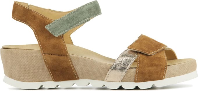 Durea 7403 H - Sandalen met hak - Kleur: Bruin - Maat: 37.5