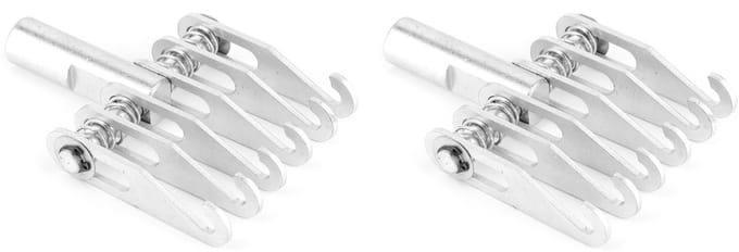 Dailygoods- Dent Puller - 2 Stuks - Verstelbare 6 Vingers - Metaal - Auto Deukentrekker - Duurzaam - Hoogwaardige Constructie