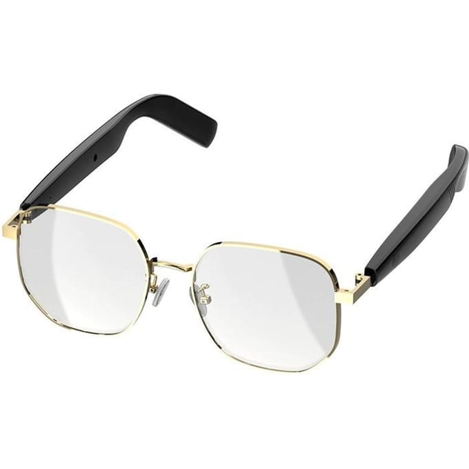 Lunettes intelligentes avec Bluetooth audio traduction en temps réel et protection UV