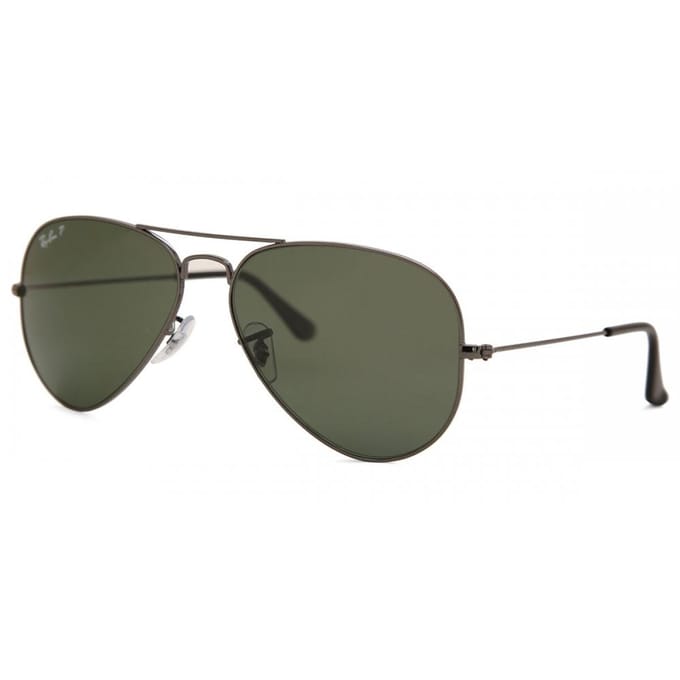Ray-Ban RB3025 004/58 - Aviator (Classic) - zonnebril - Staalgrijs/Groen Klassiek G-15 - Polarized - 58mm