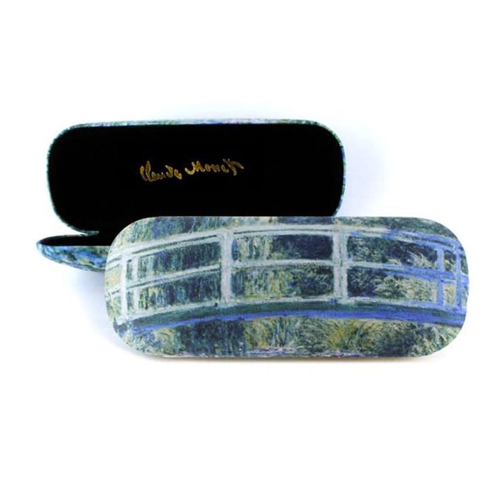 Lanzfeld - Brillenkoker - Japans Bruggetje - Monet - Hard Case - Microfiber - Met Lensdoekje