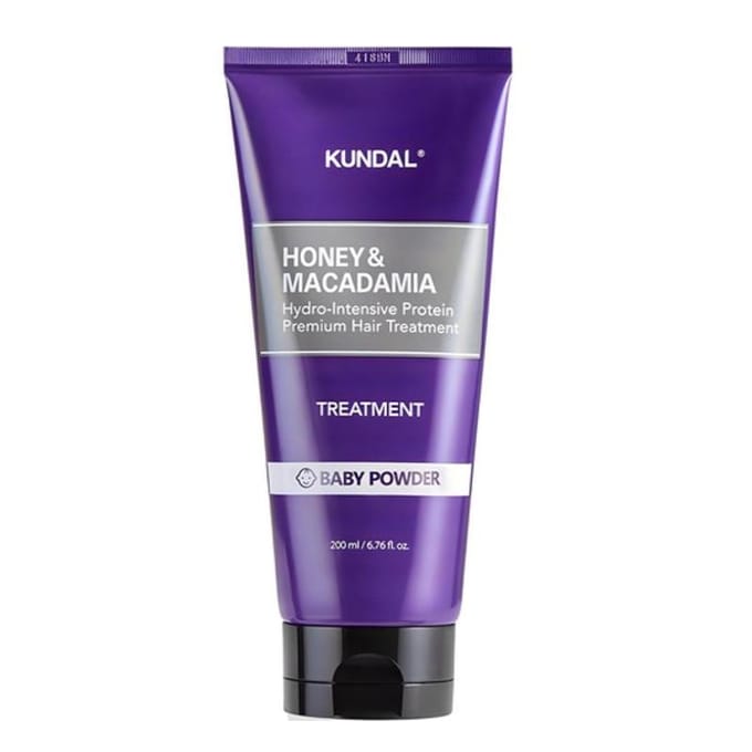 KUNDAL Traitement Miel & Macadamia Parfum Poudre pour Bébé 200ml gray