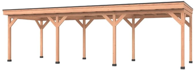 Douglas overkapping, 900 x 250, Westwood Comfort Basic