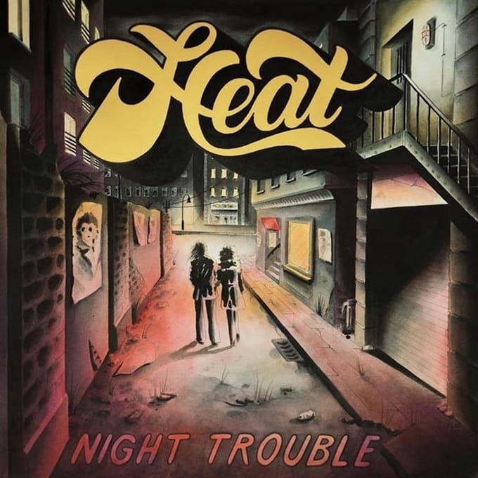 Heat - Night Trouble (LP)