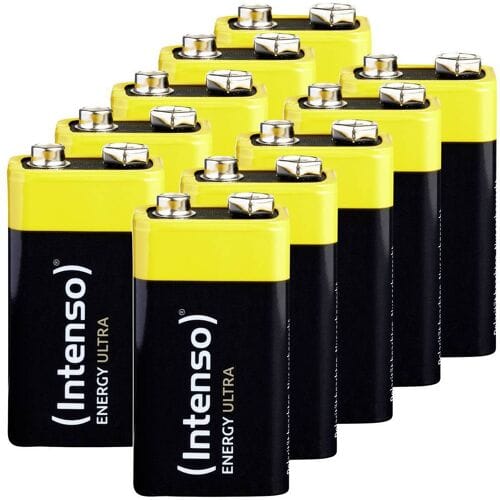 Intenso Energy Ultra 9V 6LR61 E-Block blister 10er Pack - 9V-Block - 9 V - Blisterverpackung (7501451MP)