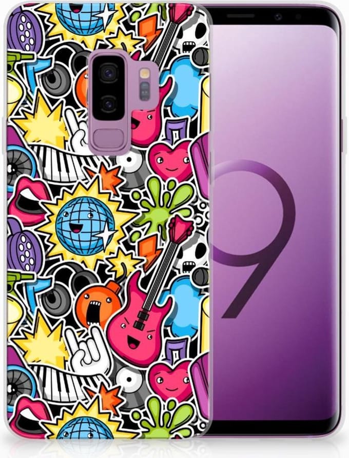 Samsung Galaxy S9 Plus Silicone Back Cover Punk Rock