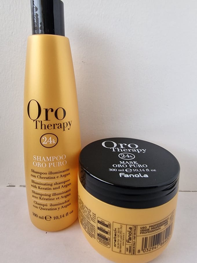 Fanola ORO THERAPY GoldDUO Shampoo 300ml + Mask 300ml