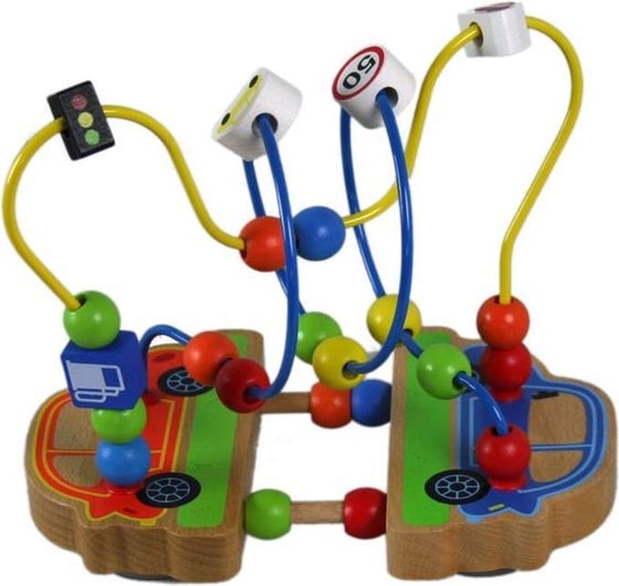 Primi Passi - Wooden Bead Frame Fantasy