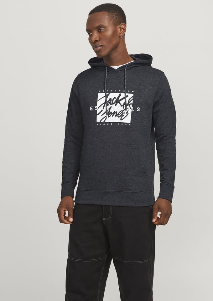 JACK&JONES - JJCOLTONS SWEAT HOOD - Heren - Sweaters