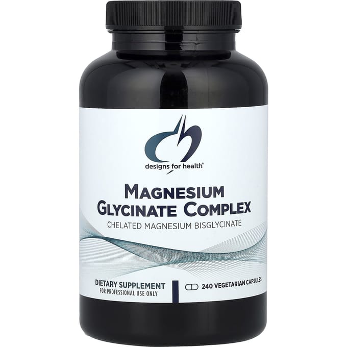 Magnesiumglycinaatcomplex, 240 vegetarische capsules (150 mg per capsule)