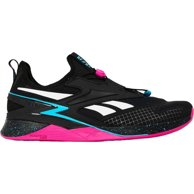 Reebok Volwassen unisex Nano Graphic Print Training Trainers (Zwart)