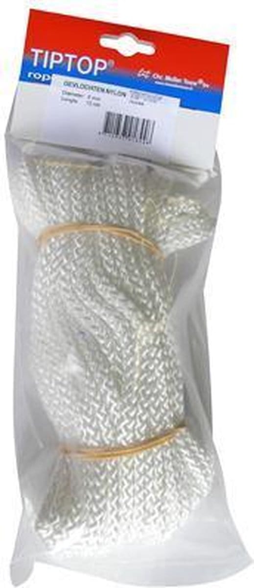 Nylon Touw gevlochten 6mm - 15m