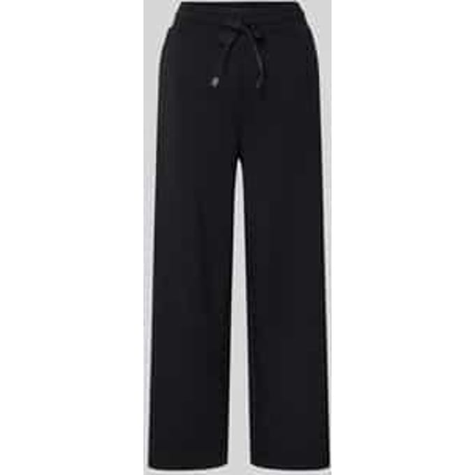 wide fit sweatpants in verkorte pasvorm model 'Banu'