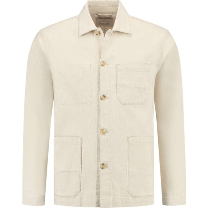 Dstrezzed Ds-nikos Chore Jacket Offwhite Taglia: S | Giacche leggere Outlet | Uomo | Bianco