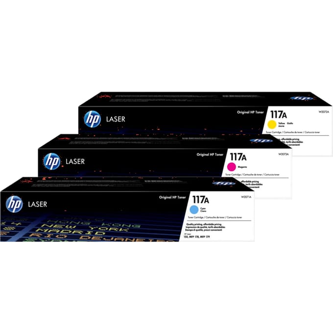 HP 117A Toner Kleuren 3-pack