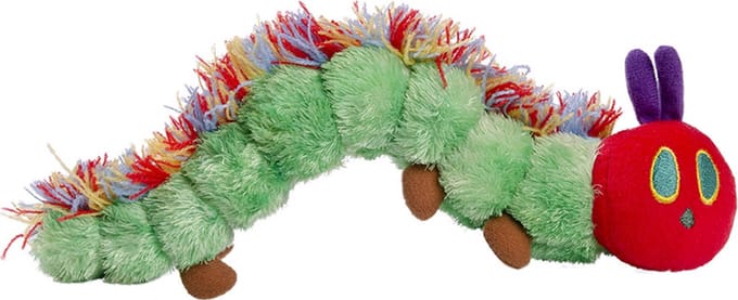 Bambolino Toys Caterpillar Never Enough Plush Toy 26cm