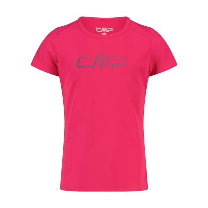 Meisjes-T-shirt met ronde hals CMP Logo