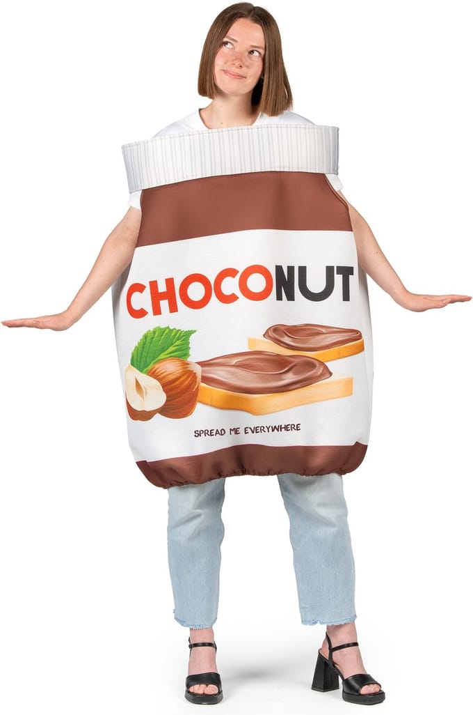 Vegaoo - Choconut-kostuum voor volwassenen