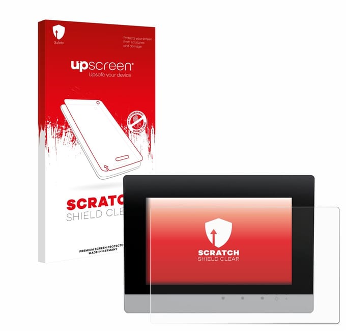 upscreen - Screenprotector voor WAGO Touch Panel 600 Web Panel - Folie Beschermfolie transparant