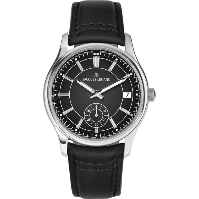 Jacques Lemans - 1-2197A - Polshorloge - Heren - Kwarts - Derby