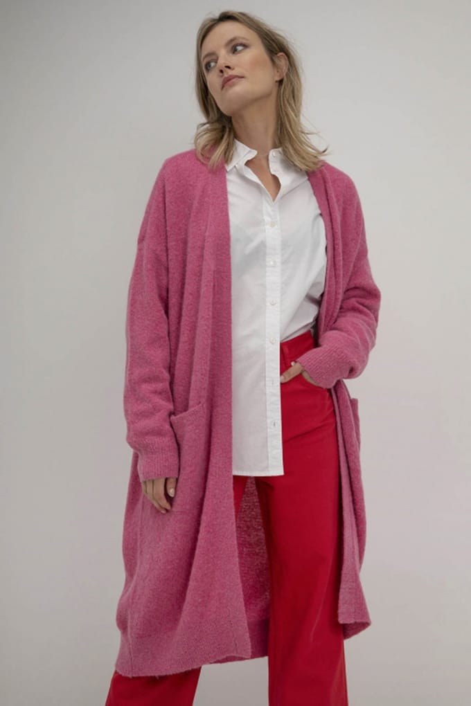 Josephine & Co Sjoukje Cardigan Bubblegum Größe: M | Leichte Jacken Outlet | Damen