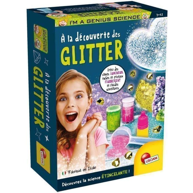 Lisciani - Science - a la decouverte des glitter - Fr